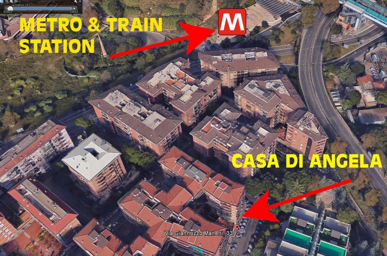 Casa Di Angela Villa Rome Luaran gambar